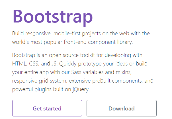 说说如何搭建 Bootstrap 环境