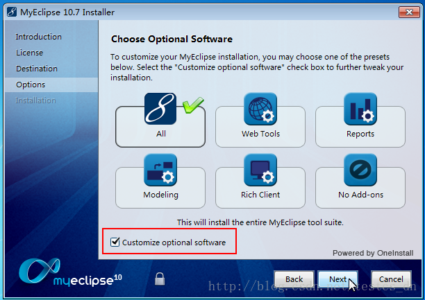 myeclipse-10.7-offline-installer-windows安装图解及注意事项